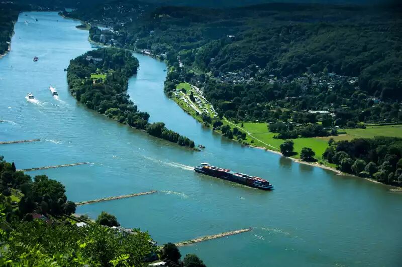 Water Levels on the Rhine Continue to Fall, Freight Costs Surge