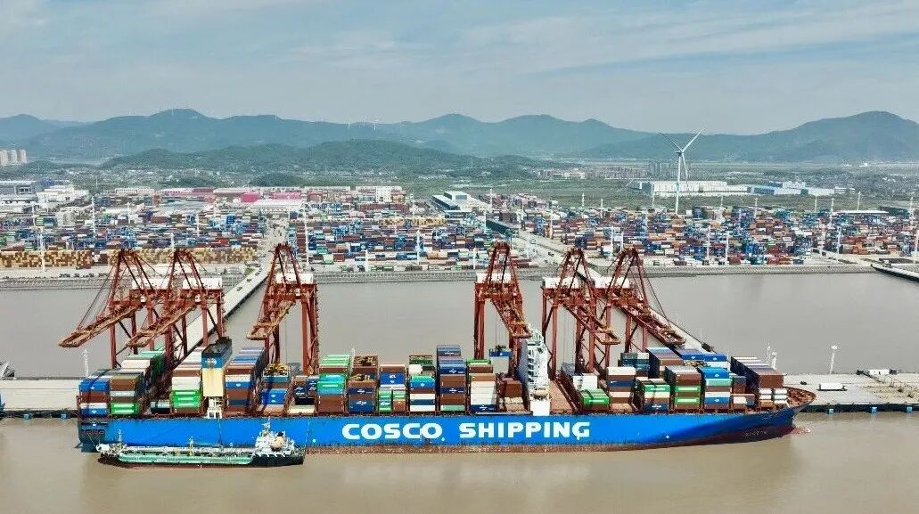 宁波舟山港又获一项“全国第一”